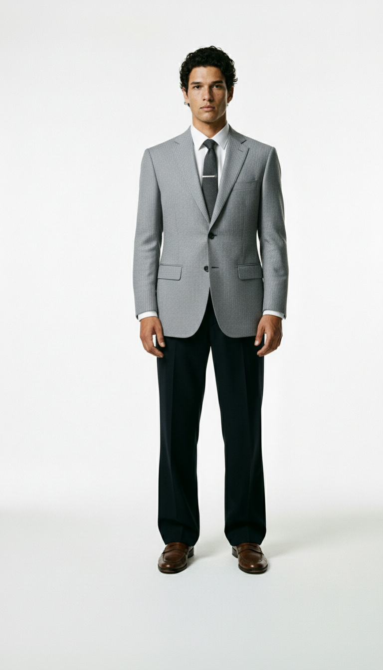 Grey Blazer Suit