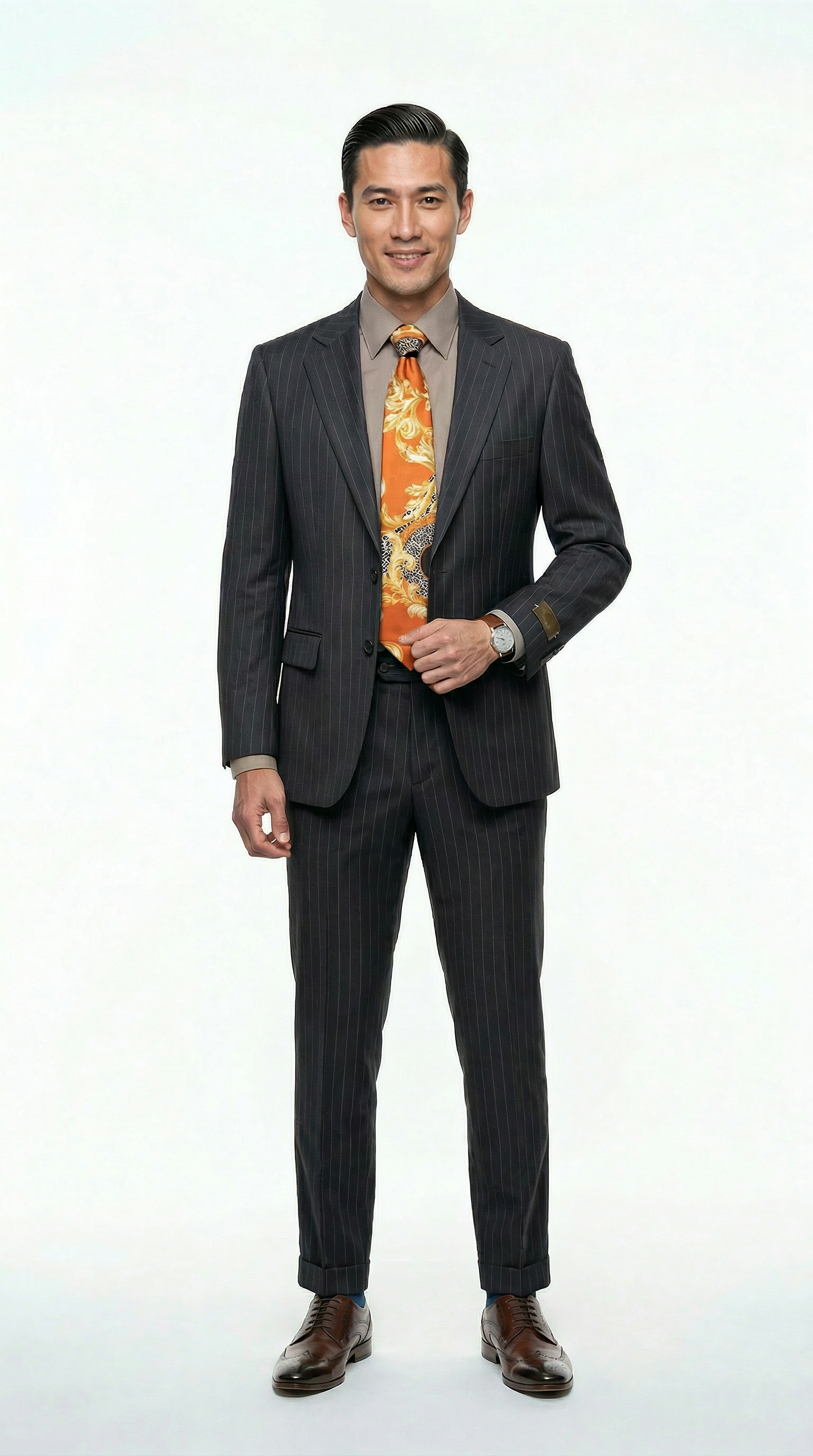 Pine Stripes Suit